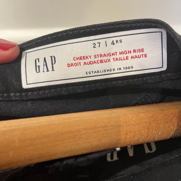 GAP cheeky straight jean (black) - Picture 4 of 5